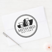 Mitford Pottery sticker (Envelop)