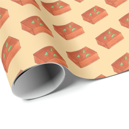 Mithai Indian Sweets Confecery Mysore Pak Cadeaupapier (Rol Hoek)