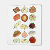 Mithai Indian Sweets Confectionery Desserts India Keramisch Ornament (Links)