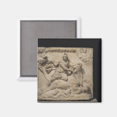 Mithras offert de stier op, 2e tot 3e eeuw magneet (Voorkant / Achterkant)