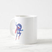 Mitochondria Man Koffiemok (Voorkant links)