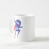 Mitochondria Man Koffiemok (Voorkant links)