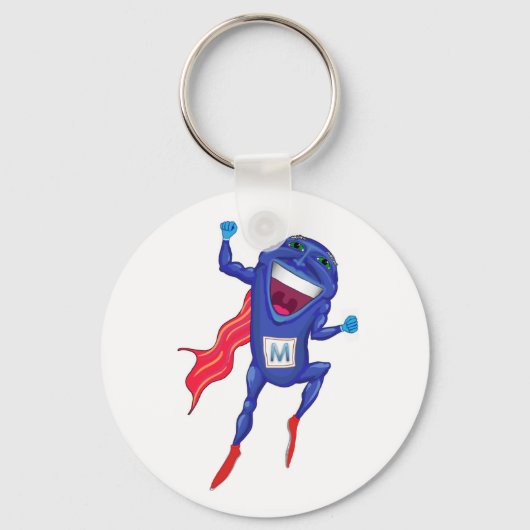 Mitochondria Man Sleutelhanger (Voorkant)