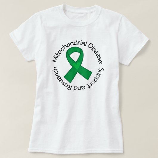 Mitochondrial Research and Support T-shirt (Design voorkant)