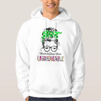 Mitochondriale Ziekte Bewustheid Koolstofondersteu Hoodie