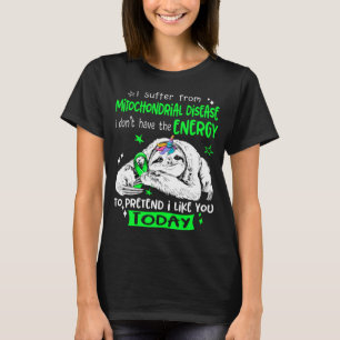Mitochondriale Ziekte Bewustheid Maand Ribbon Gift T-shirt