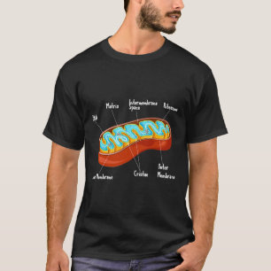 Mitochondriën Celbiologie Bioloog Wetenschapsdocen T-shirt