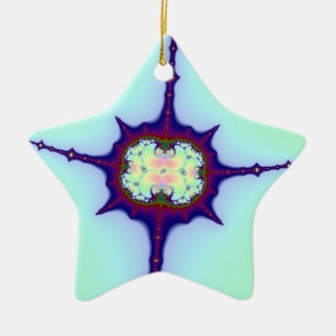 Mitosis Fractal Keramisch Ornament