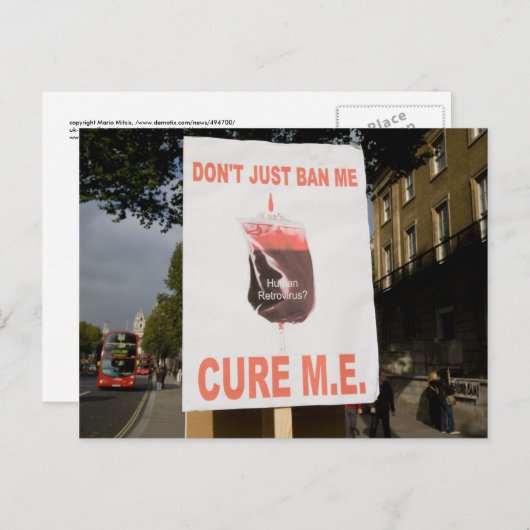 mitsis - cure M.E carte postale (Devant / Derrière)