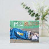 mitsis - ME Bloedbriefkaart Briefkaart (Staand voorkant)