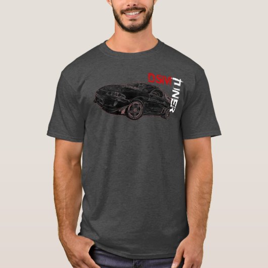 mitsubishi eclipse DSM TUNER shirt (Voorkant)