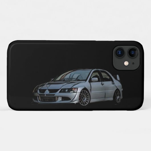 Mitsubishi Evolution Case-Mate iPhone Case (Achterkant (horizontaal))