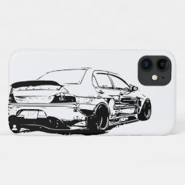 Mitsubishi Evolution Vector Afbeelding iPhone 11 Hoesje