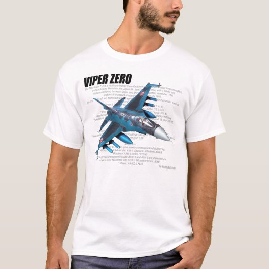 Mitsubishi F-2"VIPER ZERO" T-shirt (Devant)