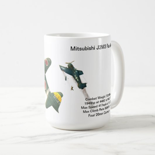 Mitsubishi J2M3 Raiden mok (Voorkant rechts)