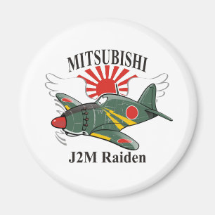 mitsubishi J2M Raiden Magneet