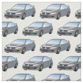 Mitsubishi Lancer Evolution Fabric Stof (Swatch)