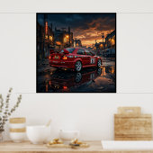 Mitsubishi Lancer Evolution VI Poster (Keuken)