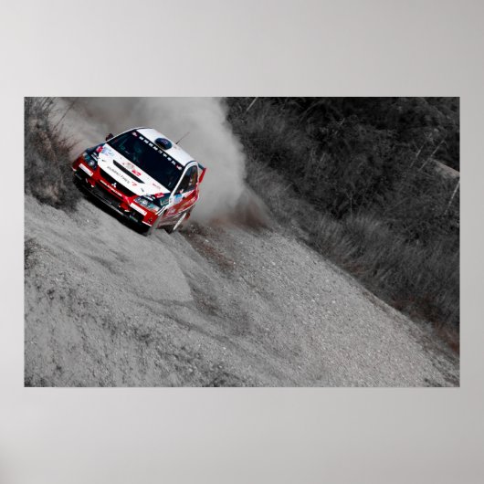 Mitsubishi Red Poster (Voorkant)