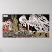 Mitsukuni Defing the Skeleton Specter Poster (Voorkant)