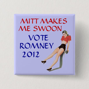 Mitt maakt me een zwoon vierkante button 5,1 cm