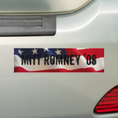 MITT ROMNEY '08 BUMPERSTICKER (Op auto)