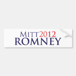Mitt Romney 2012 Bumpersticker