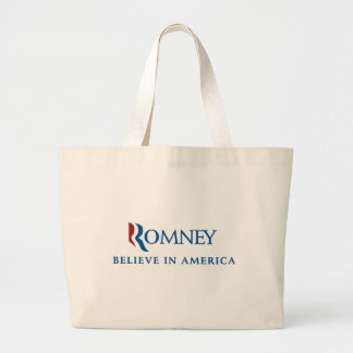 Mitt Romney 2012 Grote Tote Bag