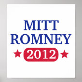 Mitt Romney 2012 Poster (Voorkant)