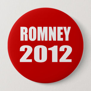MITT ROMNEY 2012 RONDE BUTTON 4,0 CM