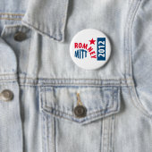 Mitt Romney 2012 Ronde Button 5,7 Cm (In situ)