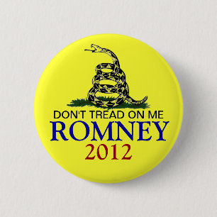 MITT ROMNEY 2012 RONDE BUTTON 5,7 CM