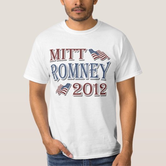 Mitt Romney 2012 T-shirt (Voorkant)
