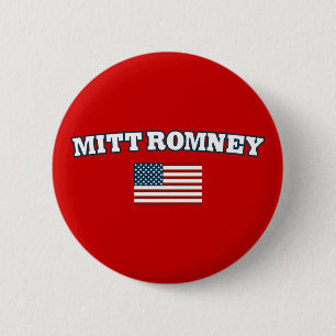 Mitt Romney America Ronde Button 5,7 Cm