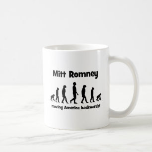 Mitt Romney beweegt Amerika achteruit Koffiemok