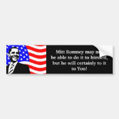 Mitt Romney Bumpersticker (Voorkant)