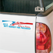 Mitt Romney Bumpersticker (Op Truck)