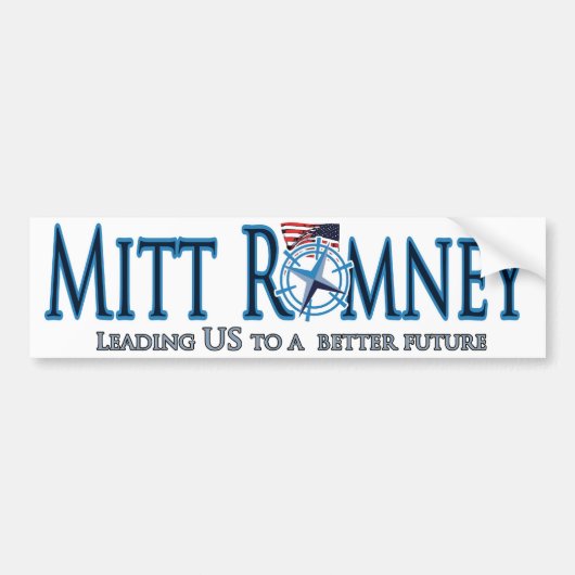 Mitt Romney Bumpersticker (Voorkant)