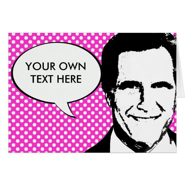 Mitt Romney bw (Voorkant Horizontaal)