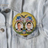 Mitt Romney Paul Ryan Foto Ronde Button 4,0 Cm (In situ)