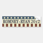 Mitt Romney Paul Ryan in 2012 Bumpersticker (Voorkant)
