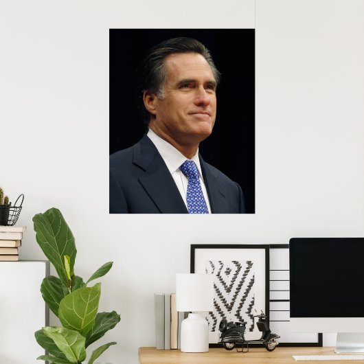 Mitt Romney Poster (Thuiskantoor)