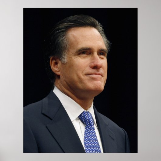 Mitt Romney Poster (Voorkant)
