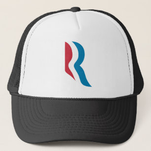 Mitt Romney "R" Logo President 2012 Trucker Pet