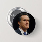 Mitt Romney Ronde Button 5,7 Cm (Voorkant /achterkant)