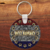 Mitt Romney Stars en Stripes. Sleutelhanger (Voorkant)