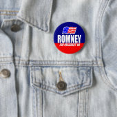 Mitt Romney Voor President 08 Button (In situ)