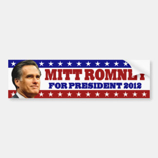 Mitt Romney voor President 2012 Bumpersticker