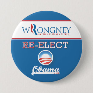 Mitt "Wrongney" - Amerika verdient betere Button