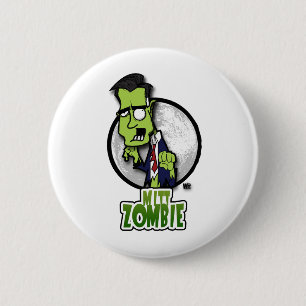 Mitt Zombie Ronde Button 5,7 Cm
